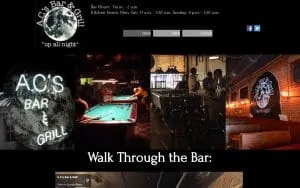 A.C.'s Bar & Grill website
