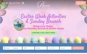 Prince Resort website