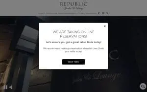 Republic Garden & Lounge website