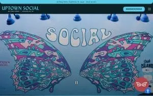 Uptown Social website
