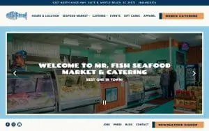 Mr. Fish Seafood Market & Grill website