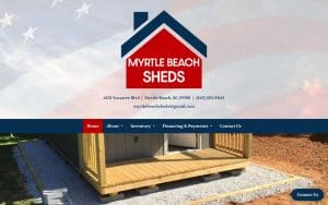 Myrtle Beach Sheds