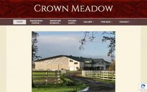 Crown Meadow website