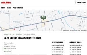 Papa Johns Pizza