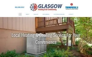 Glasgow Heating & Air Conditioning website