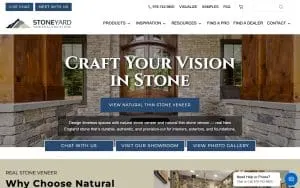 Stone Yard website