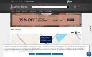 Sherwin-Williams Floorcovering Store of Conway website