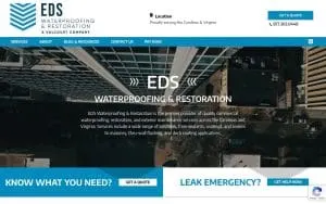 EDS Waterproofing & Restoration of Myrtle Beach website