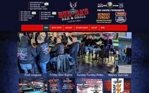 Bubbas Bar and Grill of Myrtle Beach website