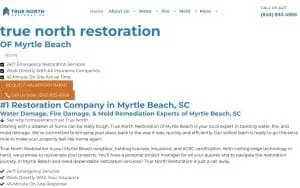 True North Restoration of Myrtle Beach website