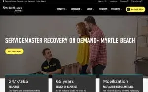 ServiceMaster Recovery on Demand website