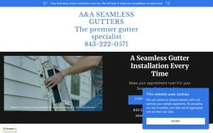 A & A Seamless Gutters Seamless Gutter Installation
