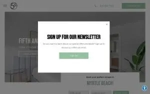 Fifth And Ocean website