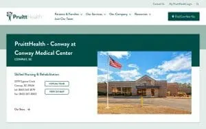 PruittHealth - Conway at Conway Medical Center website