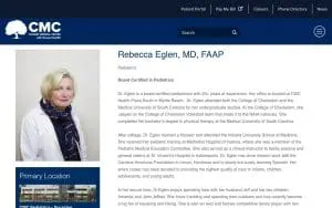 Dr. Rebecca Eglen of Myrtle Beach website