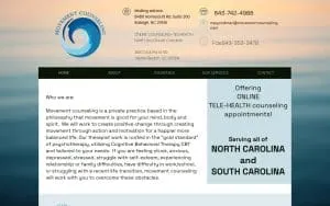 Movement Counseling, LLC website