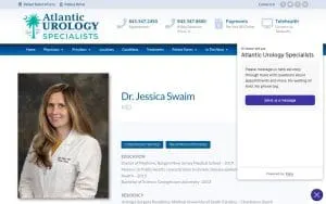 Jessica Swaim, MD of Murrells Inlet website