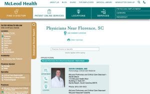 McLeod Pulmonary & Critical Care - Carolina Forest