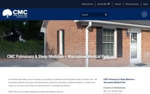 CMC Pulmonary and Sleep Medicine Waccamaw Medical Park.