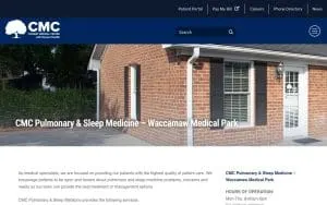CMC Pulmonary and Sleep Medicine Waccamaw Medical Park. website