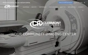 Clermont Radiology Myrtle Beach website
