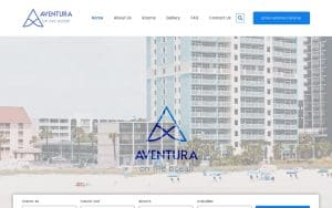 Aventura on the Ocean website