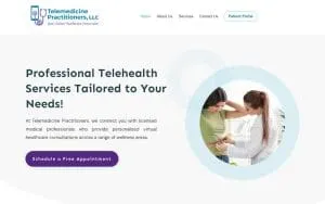 Telemedicine Practitioners, LLC website
