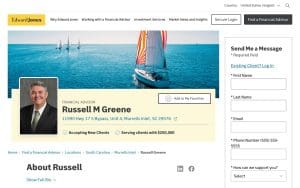Edward Jones – Financial Advisor: Russell M Greene