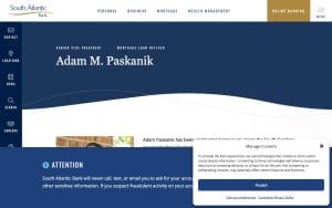 Adam Paskanik Senior VP Mortgage Lender