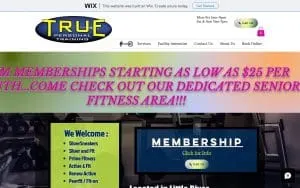 True Personal Training & Fitness website
