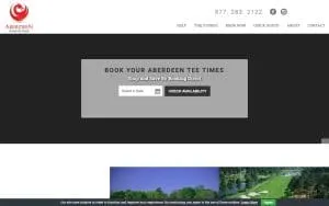 Aberdeen Country Club website