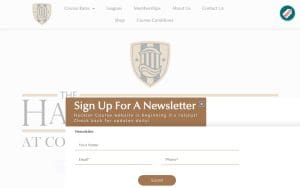 The Hackler Course at Coastal Carolina University
