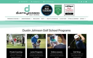 Dustin Johnson Golf School