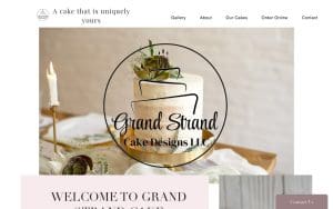 Grand Strand Cake Designs