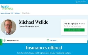 HealthMarkets Insurance - Michael Wellde