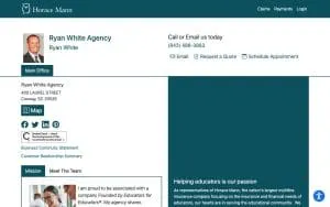 Horace Mann Insurance Co of Conway website