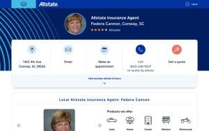 Fedora Cannon: Allstate Insurance