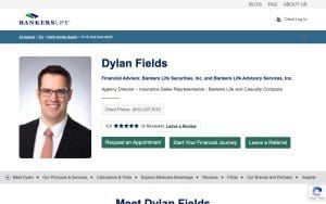Dylan Fields, Bankers Life Agent and Bankers Life Securities Financial Representative