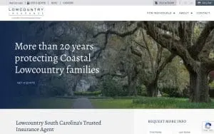Lowcountry Insurance & Financial Services website