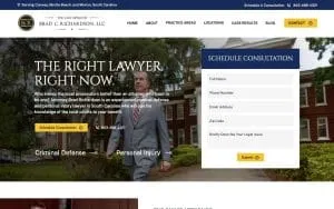 The Law Office of Brad C. Richardson, LLC website