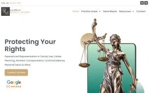 Law Office of David J Mason website