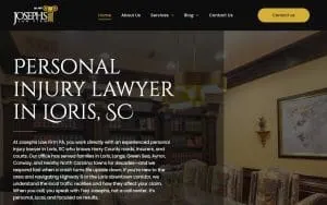 Josephs Law Firm P.A. website
