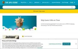 The UPS Store of North Myrtle Beach website