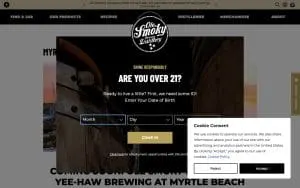Ole Smoky Distillery & Yee-Haw Brewing Co. website