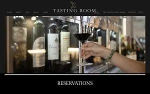 The Tasting Room on 9th website