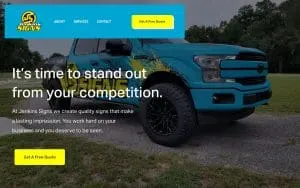 Jenkins Signs website