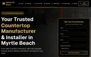 Deluxe Art Stone website
