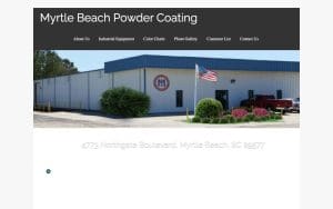 powder coating myrtle beach
