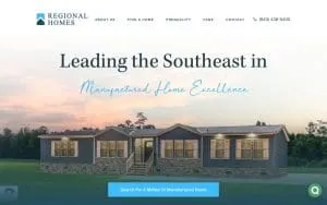 Regional Homes of Conway website