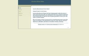 Carolina Manufactured Home Sales